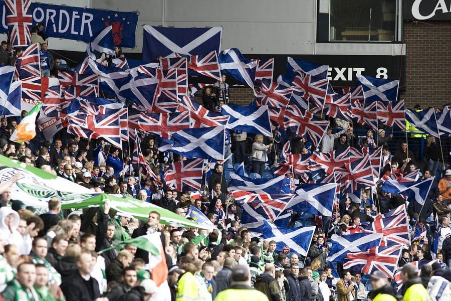 Rangers fanoušci Skotsko