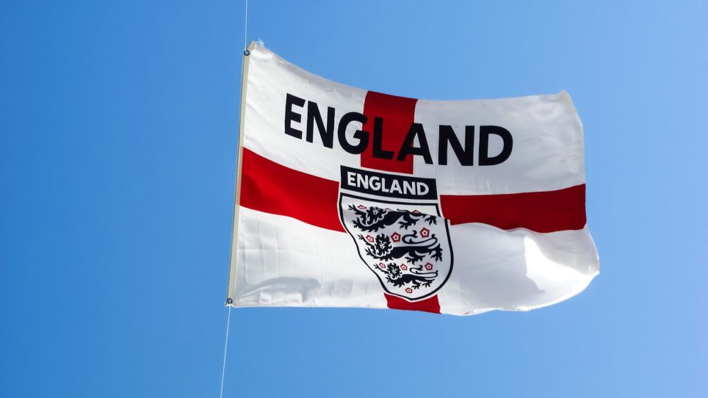 anglie vlajka narodniho tymu