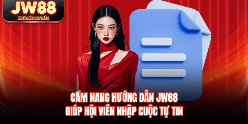 Cẩm nang hướng dẫn JW88 giúp hội viên nhập cuộc tự tin