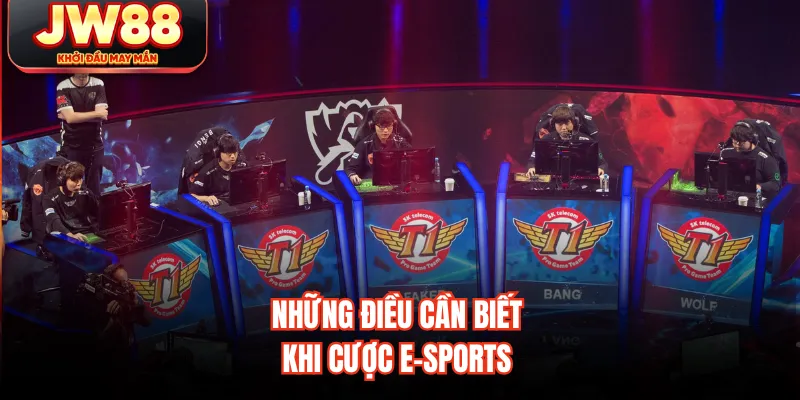 Những điều cần biết khi cược E-sports