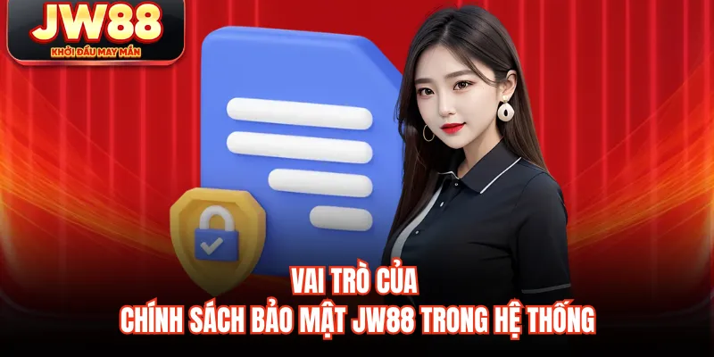 Vai trò của chính sách bảo mật JW88 trong hệ thống